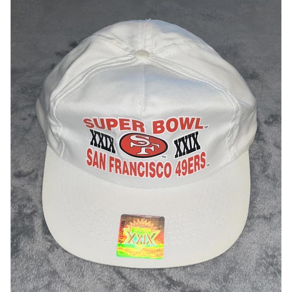 San Francisco 49ers Vintage Logo 7 Super Bowl Champions Snapback Cap Hat